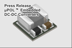 TDK超小型負(fù)載點(diǎn)μPOL DC-DC轉(zhuǎn)換器 TDK超小型負(fù)載點(diǎn)μPOL DC-DC轉(zhuǎn)換器